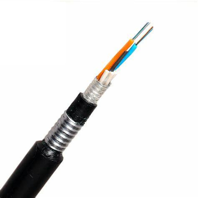 G652D GYTA 48 Core Single Mode Fiber Optic Cable Loose Tube Stranded Steel Tape Armored High Tensile Strength for Long Distance Telecom