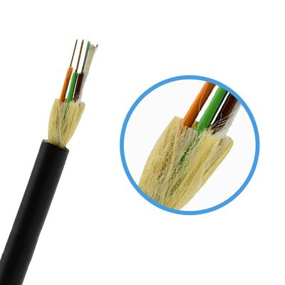 All Dielectric Self Supporting Fiber Optic Cable 48 96 Core Span100m SJ For Network Construction