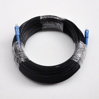 1 Core G657A1 FTTH Drop Cable Patch Cord with SC Connector Single Mode Fiber Jumper