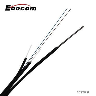 Gjyxfch 자체 지원 G657A1 A2 드롭 케이블 Ftth 시스템 액세스 빌딩 케이블