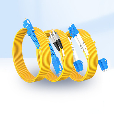 광섬유 패치 코드 LC SC FC ST 듀플렉스 SM G.652D G.657A1 2.0mm 3.0mm LSZH PVC 재킷