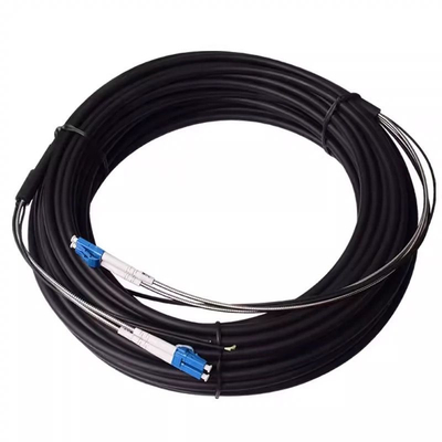 OM2 OM3 네트워크용 장갑 패치 케이블 OEM 재킷 컬러 G652D/G657A1 A2 섬유 타입