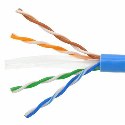 고속 카트6 카트6a UTP LAN 케이블 트위스트 페어 500MZ 구리 SSTPP BC CCA 1000ft