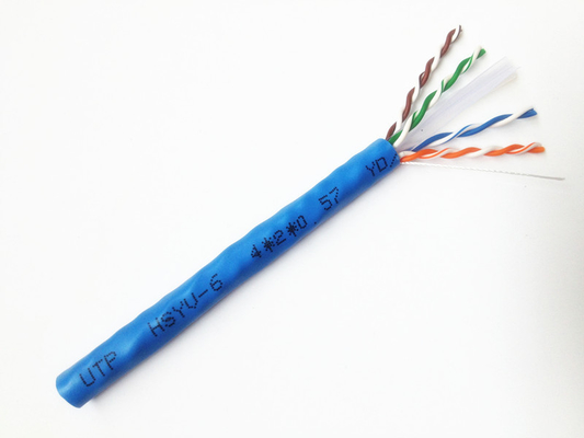 CAT-6a FTP UTP CAT6 LAN 케이블 CAT 6 24AWG 스위치 포트에 연결된 구리 와이어