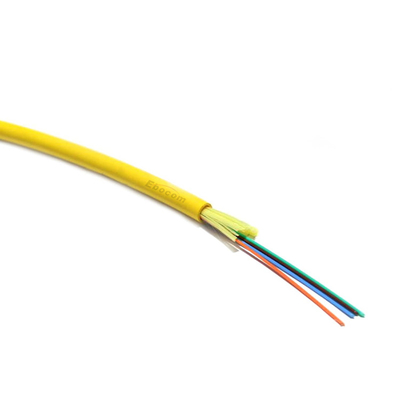 2 코어 GJFJH G657A 실내 광섬유 케이블 LSZH 자켓, 건물 배선 및 FTTH 네트워크용 분기 용이