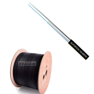 야외 GJYXFCH 1 2 4 코어 G652D G657A1 G657A2 LSZH PVC 드롭 케이블 네트워크