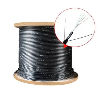 GYXTW 8 코어 G652D 중앙 느슨 파이프와 야외 광섬유 케이블